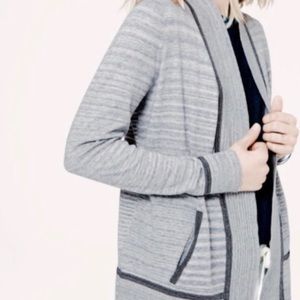 Lou & Grey Open Cardigan Sweater